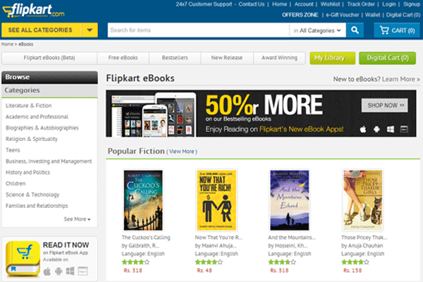 flipkart ebook app for mac