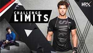 Hrithik Roshan's brand HRX comes to Jabong