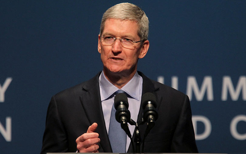 Weak rupee, import duties resulting in flat India sales for Apple: CEO Cook