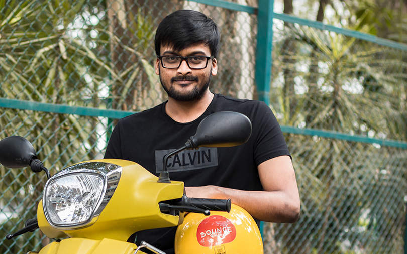 Bike-sharing startup Bounce clocks 5mn rides