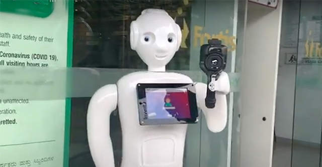 Invento Robotics finds new markets, applications for its humanoid robots in Covid-19 crisis