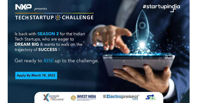 NXP India kicks off second season of Tech Startup Challenge 2022
