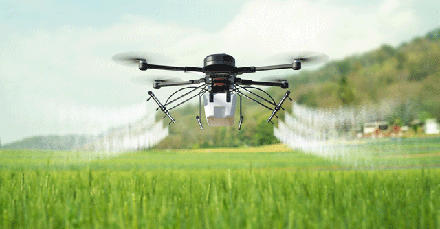 Farmers employ AI-powered drones to get rid of insects and fight crop diseases