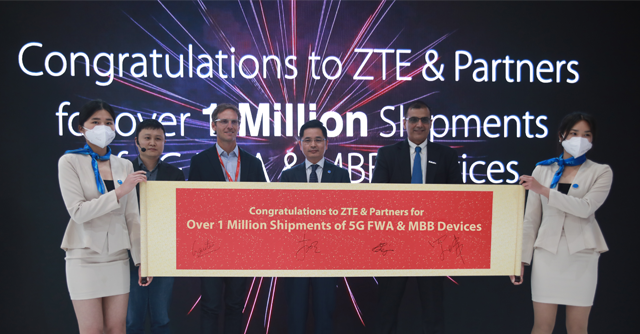 MWC 2022: ZTE unveils 4th Gen 5G fixed wireless access series