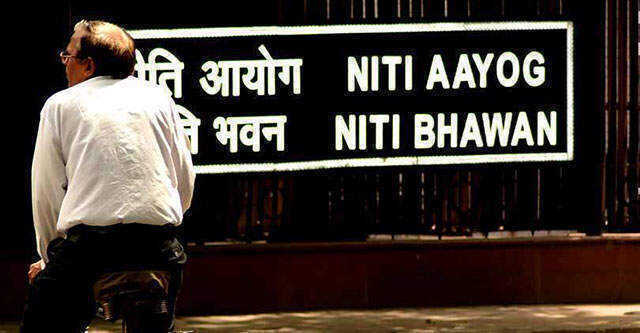 NITI Aayog recommends social security measures for gig workers