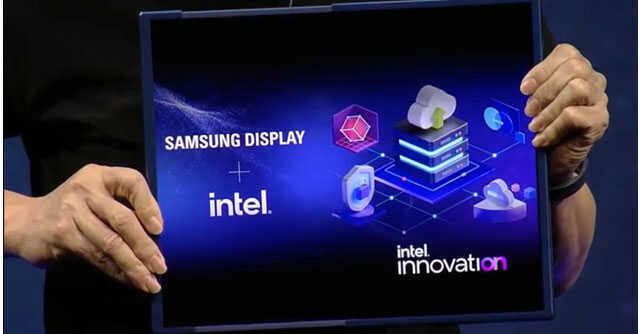 Intel, Samsung working on tablet PCs with sliding displays