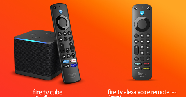 Amazon launches new Fire TV Cube to upscale HD to 4K, new backlit voice remote too