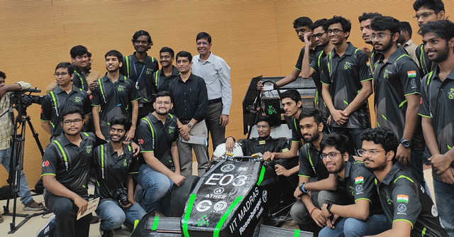 IIT Madras racing team develops first electric racing car