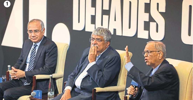 Next Infosys chairman will be a non-founding member: Nilekani