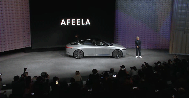 Sony and Honda unveil new electric vehicle Afeela