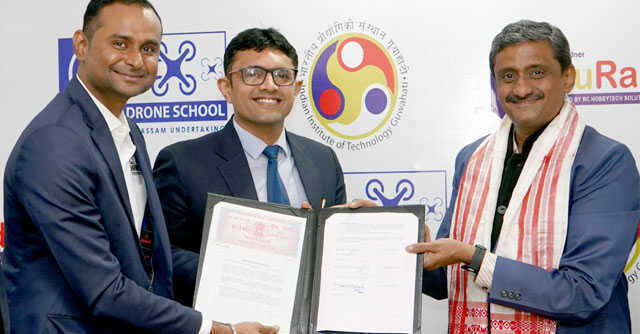 IIT Guwahati, industry partners sign MoU to offer drone-based training in Northeast India