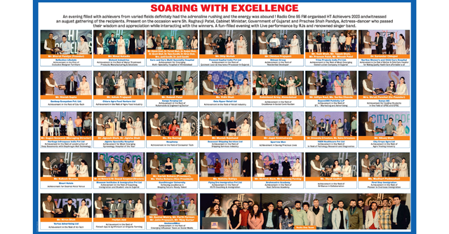 Radio One 95 FM Hosts HT Achievers 2023 Recognizing Outstanding Accomplishments