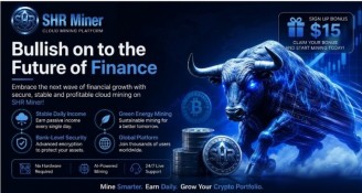 SHR Miner has launched a free cloud mining service for holders of BTC, XRP,  and ETH, offering daily earnings of $10,700 or more